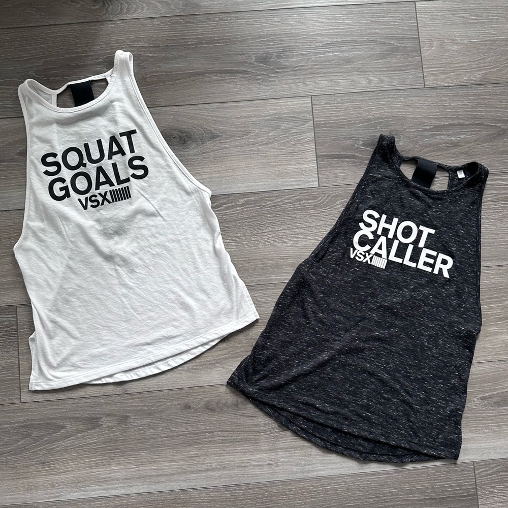Bundle of 2 Victoria’s Secret Victoria Sport Workout Tank Tops